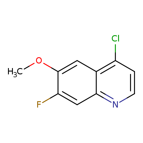 4-chloro-7-fluoro-6-methoxyquinoline