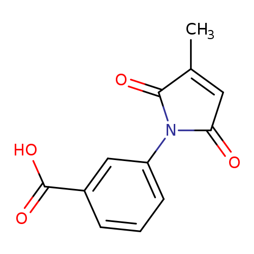 3-(3-methyl-2,5-dioxo-2,5-dihydro-1H-pyrrol-1-yl)benzoic acid