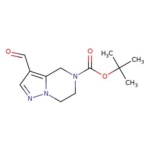 tert-butyl 3-formyl-4h,5h,6h,7h-pyrazolo[1,5-a]pyrazine-5-carboxylate
