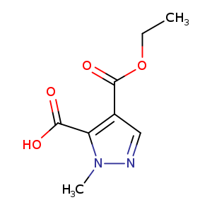 4-(ethoxycarbonyl)-1-methyl-1H-pyrazole-5-carboxylic acid