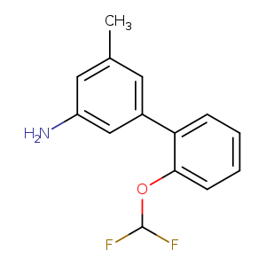 2'-(difluoromethoxy)-5-methyl-[1,1'-biphenyl]-3-amine