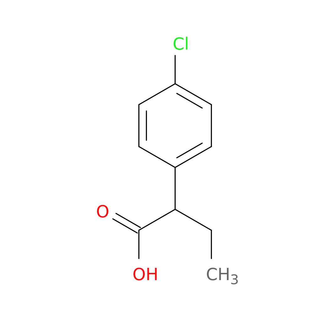 2-(4-Chlorophenyl)butanoic acid