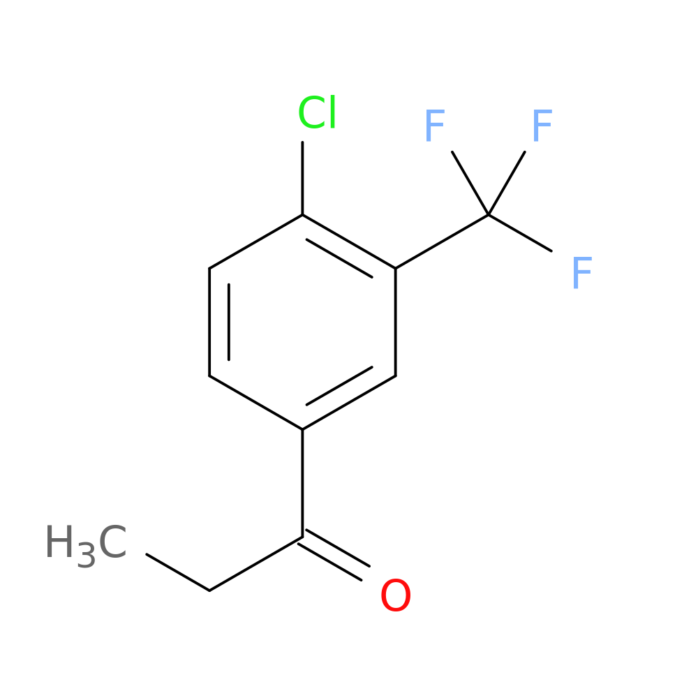 1-(4-Chloro-3-(trifluoromethyl)phenyl)propan-1-one