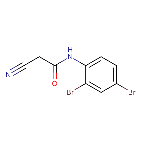 2-Cyano-n-(2,4-dibromophenyl)acetamide