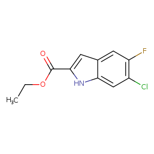 6-CHLORO-5-FLUORO-1H-INDOLE-2-CARBOXYLIC ACID ETHYL ESTER