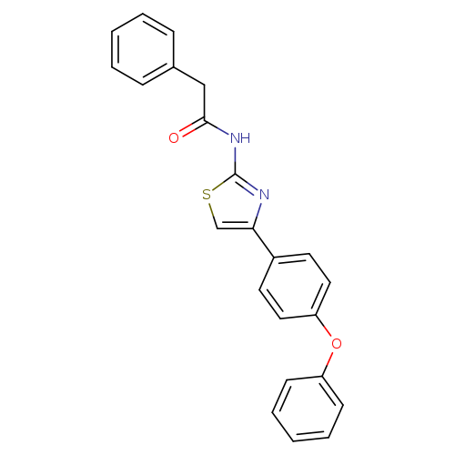 N-[4-(4-phenoxyphenyl)-1,3-thiazol-2-yl]-2-phenylacetamide