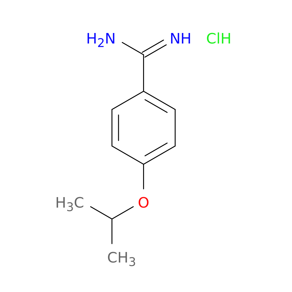 4-(propan-2-yloxy)benzene-1-carboximidamide hydrochloride