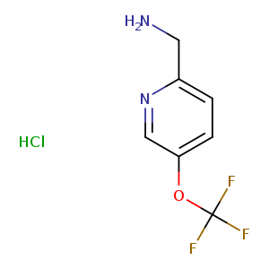 [5-(trifluoromethoxy)-2-pyridyl]methanamine;hydrochloride