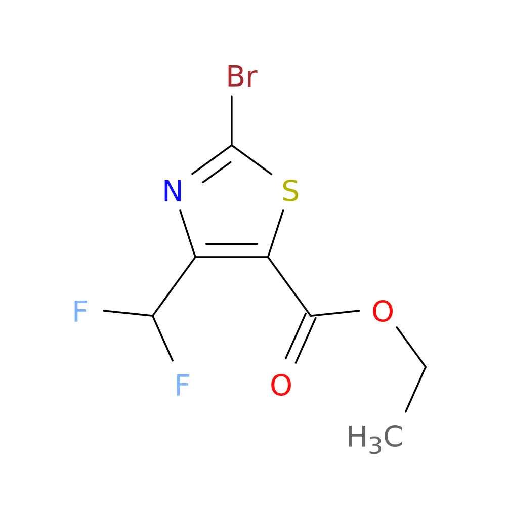 ethyl 2-bromo-4-(difluoromethyl)-1,3-thiazole-5-carboxylate