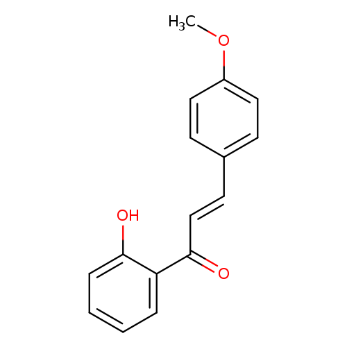 2-Propen-1-one, 1-(2-hydroxyphenyl)-3-(4-methoxyphenyl)-, (2E)-