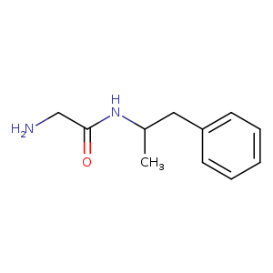 Acetamide,2-amino-N-(1-methyl-2-phenylethyl)-, hydrochloride (1:1)