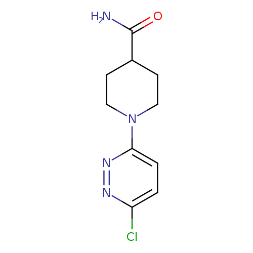 1-(6-Chloro-3-pyridazinyl)-4-piperidinecarboxamide
