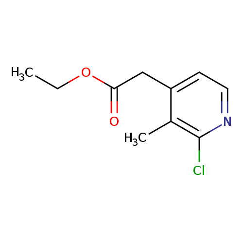 Ethyl 2-chloro-3-methylpyridine-4-acetate