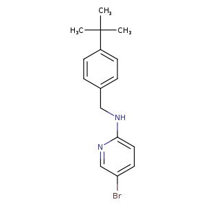 5-bromo-N-[(4-tert-butylphenyl)methyl]pyridin-2-amine