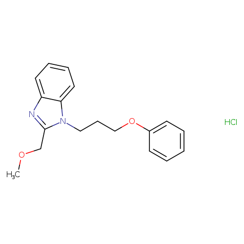2-(methoxymethyl)-1-(3-phenoxypropyl)-1H-1,3-benzodiazole hydrochloride