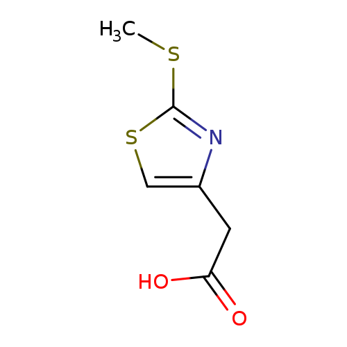 2-[2-(methylsulfanyl)-1,3-thiazol-4-yl]acetic acid