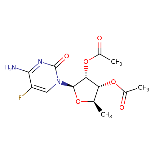 5'-Deoxy-2',3'-di-O-acetyl-5-fluorocytidine