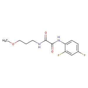 N'-(2,4-difluorophenyl)-N-(3-methoxypropyl)ethanediamide