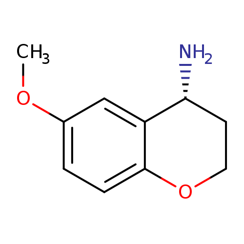 2H-1-Benzopyran-4-amine, 3,4-dihydro-6-methoxy-, (4R)-