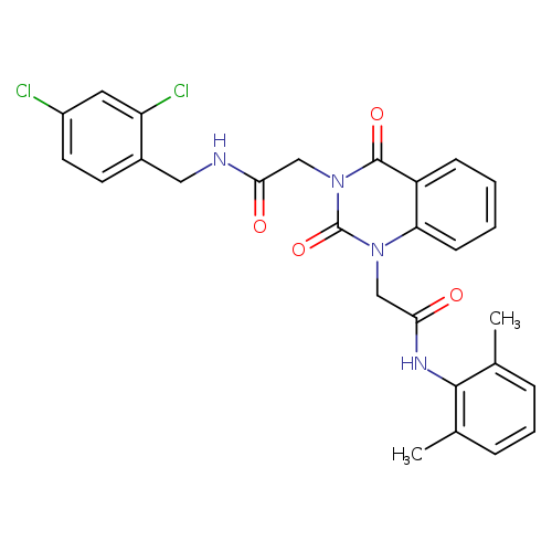 N-[(2,4-dichlorophenyl)methyl]-2-(1-{[(2,6-dimethylphenyl)carbamoyl]methyl}-2,4-dioxo-1,2,3,4-tetrahydroquinazolin-3-yl)acetamide