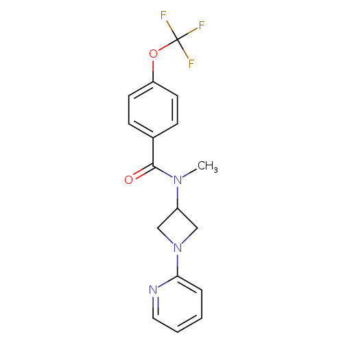 N-methyl-N-[1-(pyridin-2-yl)azetidin-3-yl]-4-(trifluoromethoxy)benzamide