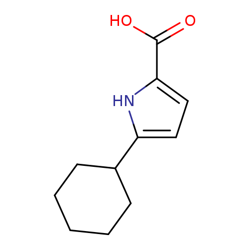 5-Cyclohexyl-1H-pyrrole-2-carboxylic acid