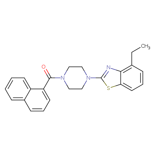 4-ethyl-2-[4-(naphthalene-1-carbonyl)piperazin-1-yl]-1,3-benzothiazole
