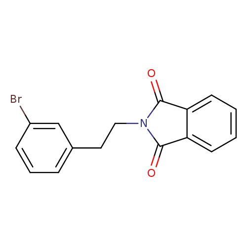 2-[2-(3-Bromophenyl)ethyl]-2,3-dihydro-1h-isoindole-1,3-dione