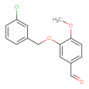 3-[(3-Chlorobenzyl)oxy]-4-methoxybenzaldehyde