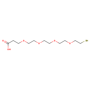 Propanoicacid, 3-[2-[2-[2-(2-mercaptoethoxy)ethoxy]ethoxy]ethoxy]-