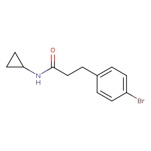 3-(4-broMophenyl)-N-cyclopropylpropanaMide