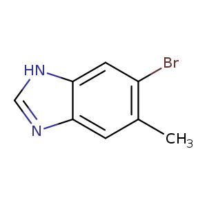 1H-Benzimidazole, 6-bromo-5-methyl-