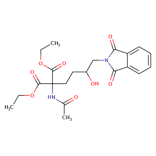 Diethyl 2-Acetamido-2-(4-(1,3-Dioxoisoindolin-2-Yl)-3-Hydroxybutyl)Malonate