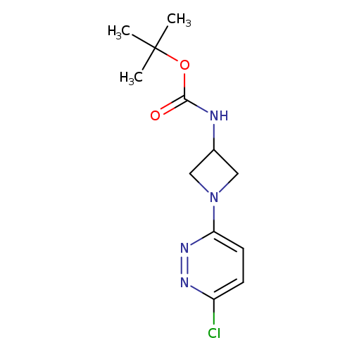 tert-butyl N-[1-(6-chloropyridazin-3-yl)azetidin-3-yl]carbamate