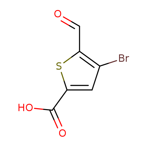 4-Bromo-5-formylthiophene-2-carboxylic acid