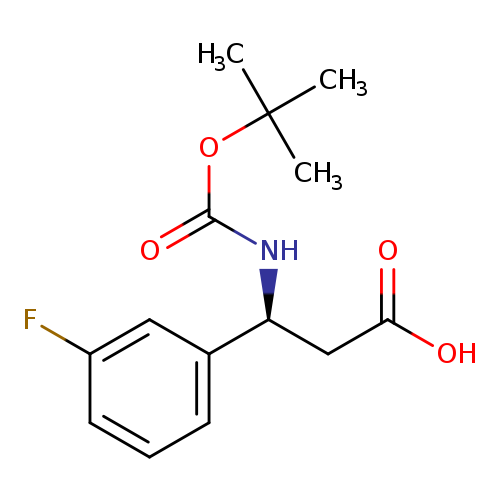 Boc-(S)-3-Amino-3-(3-fluoro-phenyl)-propionic acid