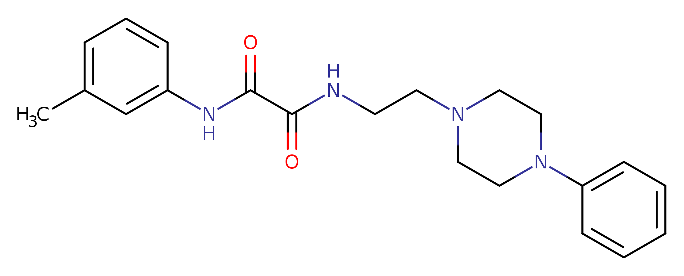 N'-(3-methylphenyl)-N-[2-(4-phenylpiperazin-1-yl)ethyl]ethanediamide