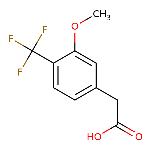 2-(3-Methoxy-4-(trifluoromethyl)phenyl)acetic acid