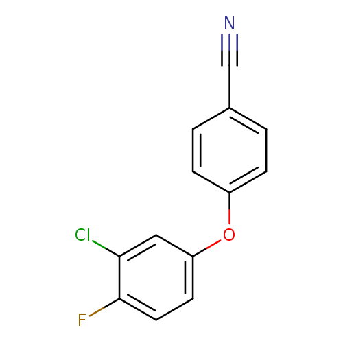 4-(3-chloro-4-fluorophenoxy)benzonitrile