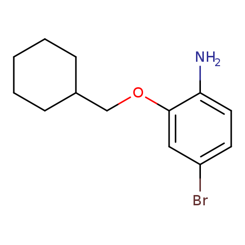 4-Bromo-2-cyclohexylmethoxy-phenylamine