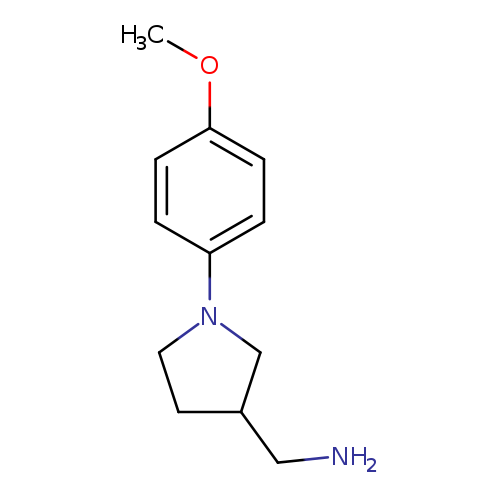 (1-(4-Methoxyphenyl)pyrrolidin-3-yl)methanamine