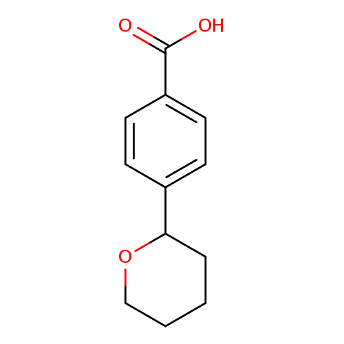 4-(oxan-2-yl)benzoicacid