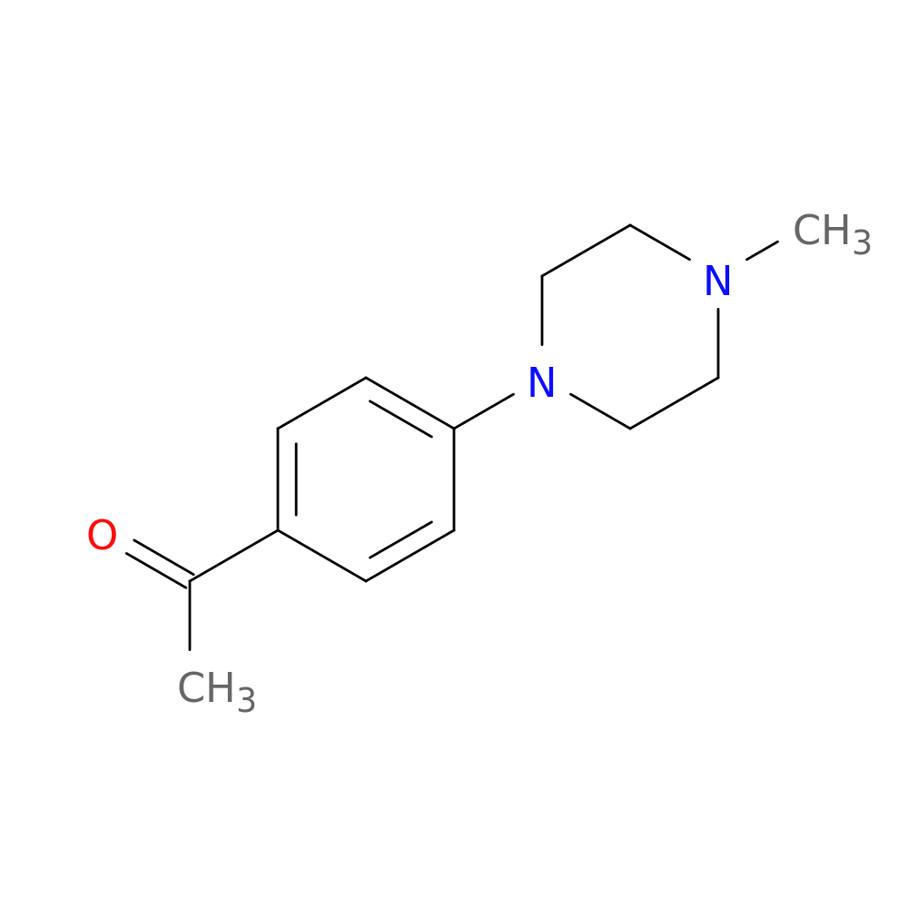 1-[4-(4-Methylpiperazino)phenyl]-1-ethanone