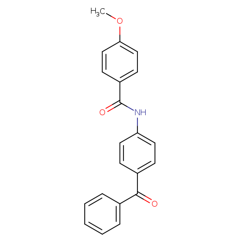 N-(4-benzoylphenyl)-4-methoxybenzamide