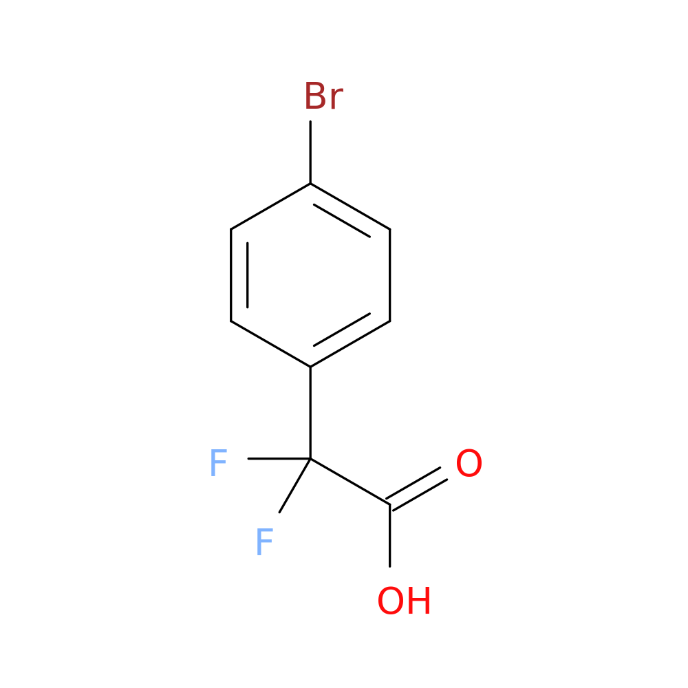 2-(4-Bromophenyl)-2,2-difluoroacetic acid