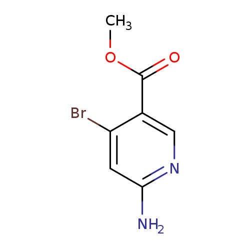 3-Pyridinecarboxylic acid, 6-amino-4-bromo-, methyl ester