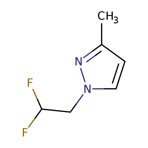 1-(2,2-difluoroethyl)-3-methyl-pyrazole