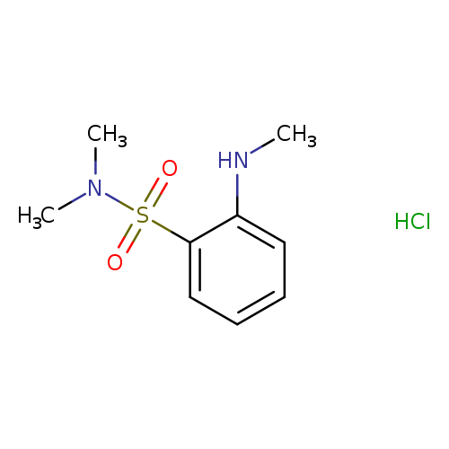 N,N-Dimethyl-2-(methylamino)benzene-1-sulfonamide hydrochloride