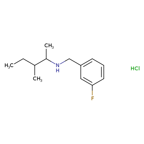[(3-fluorophenyl)methyl](3-methylpentan-2-yl)amine hydrochloride