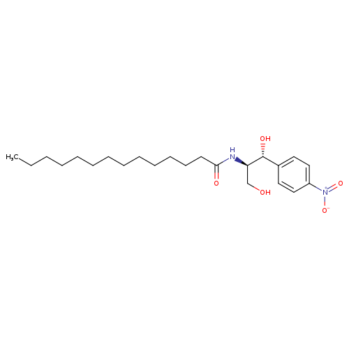 Tetradecanamide,N-[(1R,2R)-2-hydroxy-1-(hydroxymethyl)-2-(4-nitrophenyl)ethyl]-